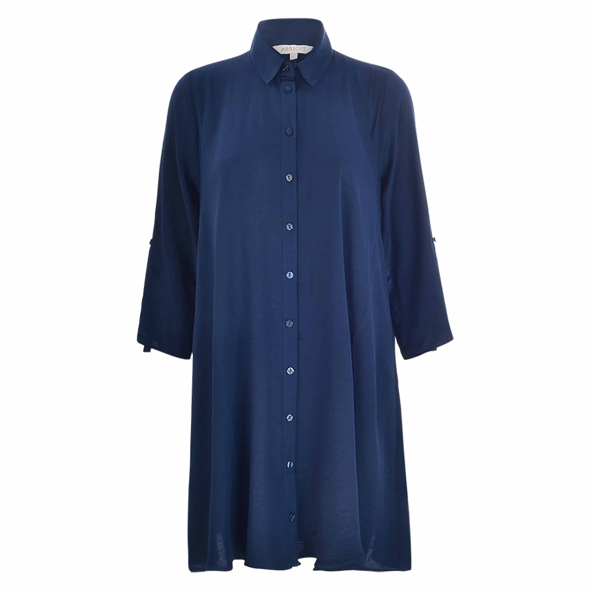 Mein Blusenkleid online unifarben Loose kaufen Fit - bei im - meinfischer.de Shop Fischer -