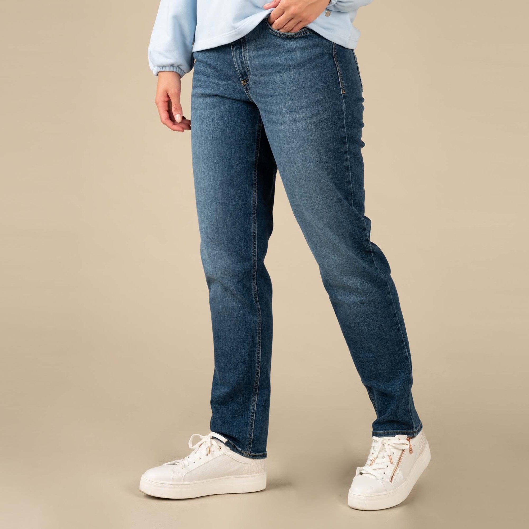Jeans - Straigt Fit - mid waist online im Shop bei meinfischer.de ...