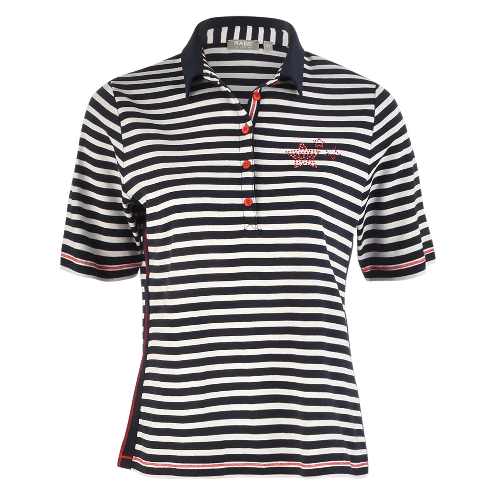 Poloshirt - Loose Fit - Stripes online im Shop bei meinfischer.de kaufen -  Mein Fischer | Print-Shirts