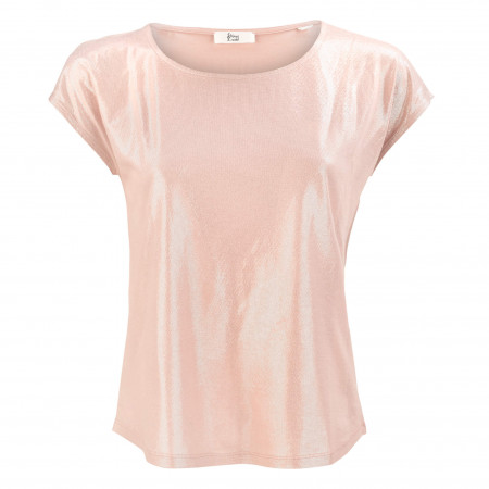 SALE % | 8 days a week | T-Shirt - Comfort Fit - Shiny-Optik | Rosa online im Shop bei meinfischer.de kaufen
