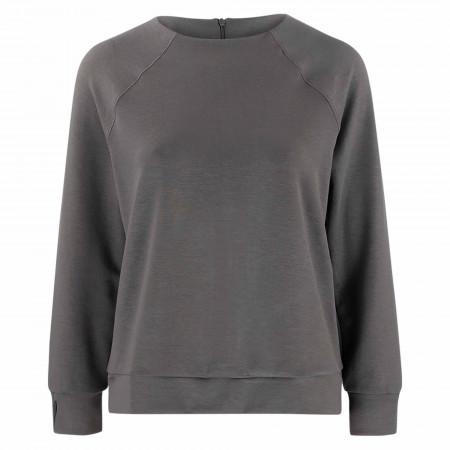 SALE % | 8 days a week | Sweatshirt - Loose Fit - unifarben | Grau online im Shop bei meinfischer.de kaufen