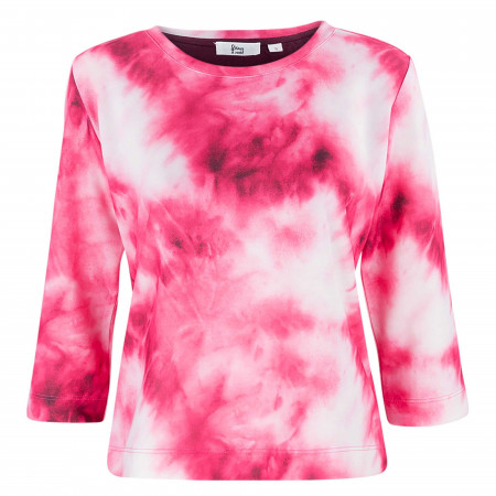 SALE % | 8 days a week | Sweatshirt - Loose Fit - Batik | Pink online im Shop bei meinfischer.de kaufen