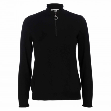 SALE % | 8 days a week | Pullover - Regular Fit - Zipper | Schwarz online im Shop bei meinfischer.de kaufen
