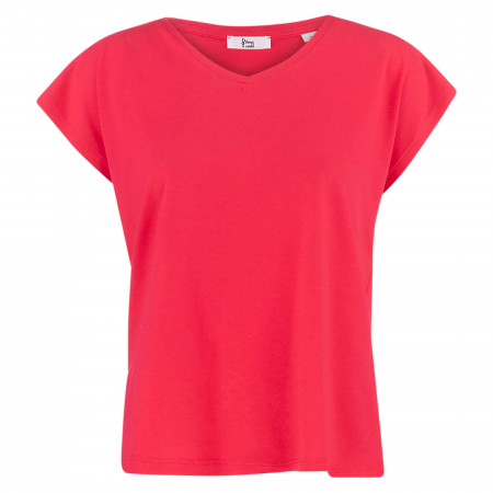 SALE % | 8 days a week | T-Shirt - Loose Fit - V-Neck | Rot online im Shop bei meinfischer.de kaufen
