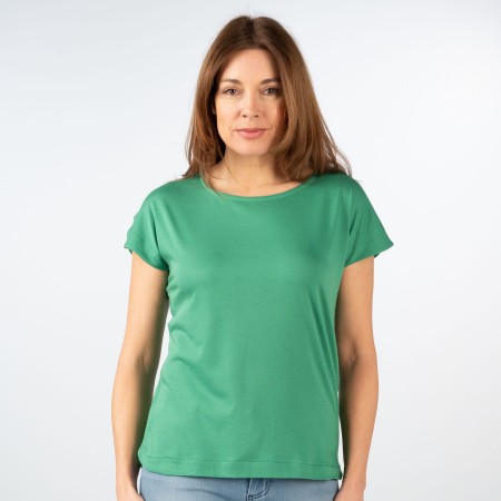 SALE % | 8 days a week | T-Shirt - Loose Fit - unifarben | Grün online im Shop bei meinfischer.de kaufen