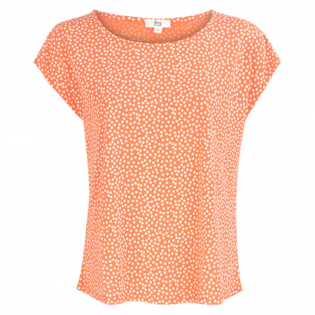 SALE % | 8 days a week | Shirt - Loose Fit - Dot-Prints | Orange online im Shop bei meinfischer.de kaufen