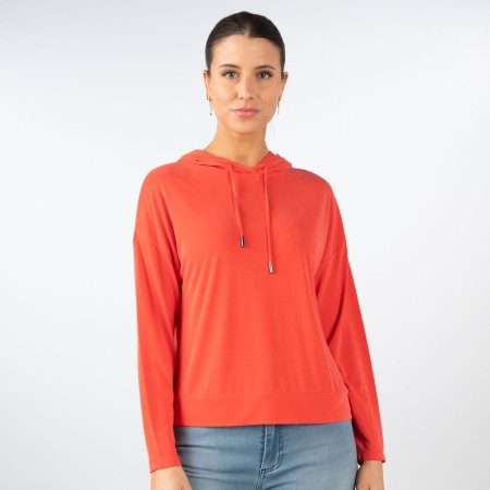 SALE % | 8 days a week | Sweatshirt - Loose Fit - Kapuze | Rot online im Shop bei meinfischer.de kaufen