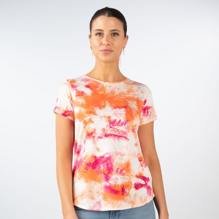 SALE % | 8 days a week | T-Shirt - Regular Fit - Batik | Orange online im Shop bei meinfischer.de kaufen