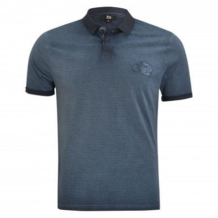 SALE % | 8 days a week | Poloshirt - Regular Fit - Stripes | Blau online im Shop bei meinfischer.de kaufen