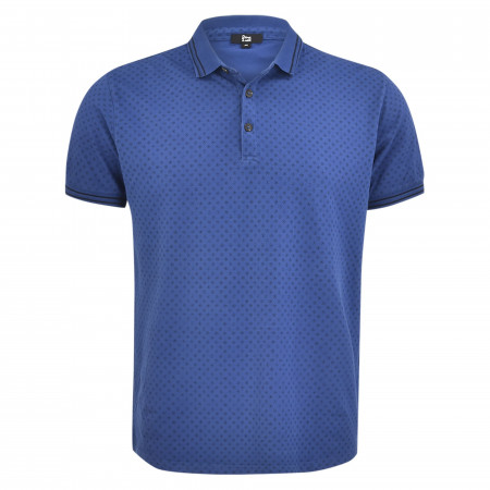 SALE % | 8 days a week | Poloshirt - Regular Fit - Print | Blau online im Shop bei meinfischer.de kaufen