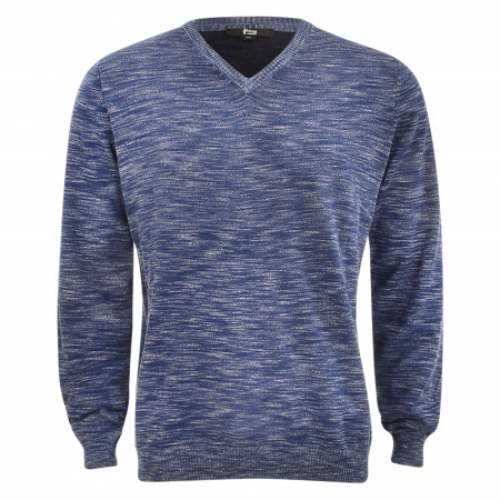 SALE % | 8 days a week | Pullover - Modern Fit - V-Neck | Blau online im Shop bei meinfischer.de kaufen