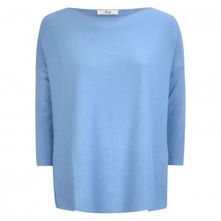SALE % | 8 days a week | Pullover - Loose Fit - unifarben | Blau online im Shop bei meinfischer.de kaufen