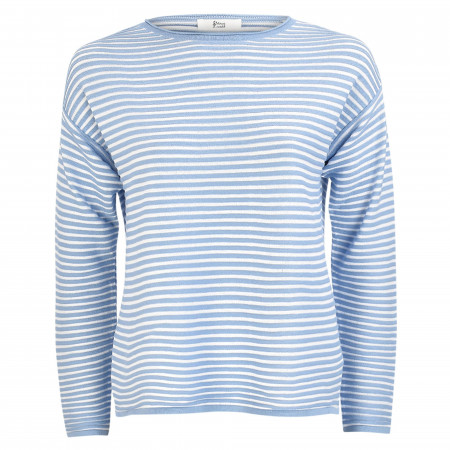 SALE % | 8 days a week | Pullover - Loose Fit - Stripes | Blau online im Shop bei meinfischer.de kaufen