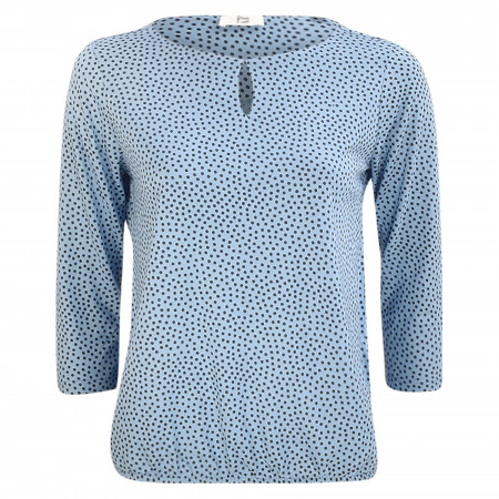 SALE % | 8 days a week | Shirt - Loose Fit - Dot-Prints | Blau online im Shop bei meinfischer.de kaufen