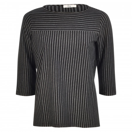 SALE % | 8 days a week | Shirt - Loose Fit - Stripes | Schwarz online im Shop bei meinfischer.de kaufen