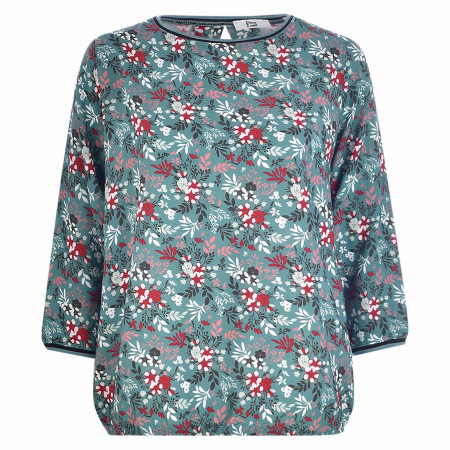 SALE % | 8 days a week | Shirtbluse - Loose Fit - Flowerprint | Grün online im Shop bei meinfischer.de kaufen
