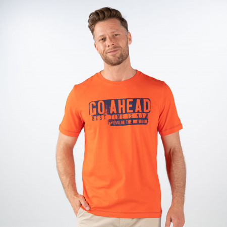 SALE % | camel active | T-Shirt - Loose Fit - Print | Orange online im Shop bei meinfischer.de kaufen