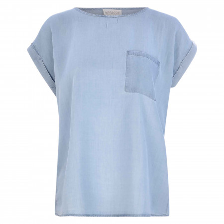 SALE % | Apricot | Shirt - Loose Fit - Denim-Style | Blau online im Shop bei meinfischer.de kaufen