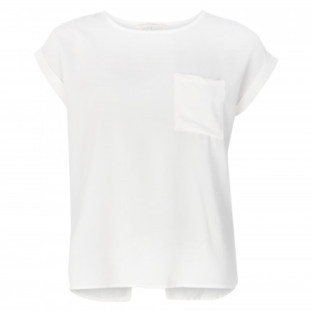 SALE % | Apricot | T-Shirt - Loose Fit - Unifarben | Weiß online im Shop bei meinfischer.de kaufen