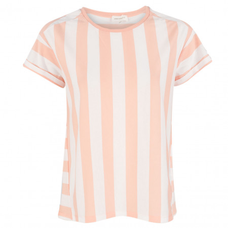 SALE % | ArmedAngels | T-Shirt - Comfort Fit - Stripes | Rosa online im Shop bei meinfischer.de kaufen
