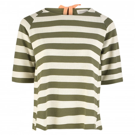 SALE % | ArmedAngels | Sweatshirt - Loose Fit - Laaine Stripes | Oliv online im Shop bei meinfischer.de kaufen