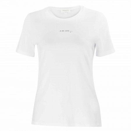 SALE % | ArmedAngels | T-Shirt - Regular Fit - Wording | Weiß online im Shop bei meinfischer.de kaufen