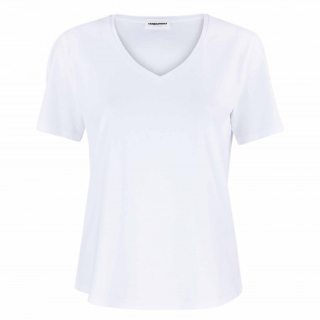 SALE % | ArmedAngels | T-Shirt - Regular Fit - Antoniaa | Weiß online im Shop bei meinfischer.de kaufen