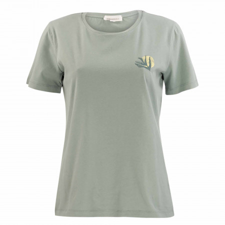 SALE % | ArmedAngels | T-Shirt - Regular Fit - Maraa Little Leaf | Grün online im Shop bei meinfischer.de kaufen
