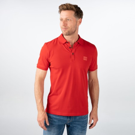 SALE % |  | Poloshirt - Regular Fit - Uni | Rot online im Shop bei meinfischer.de kaufen