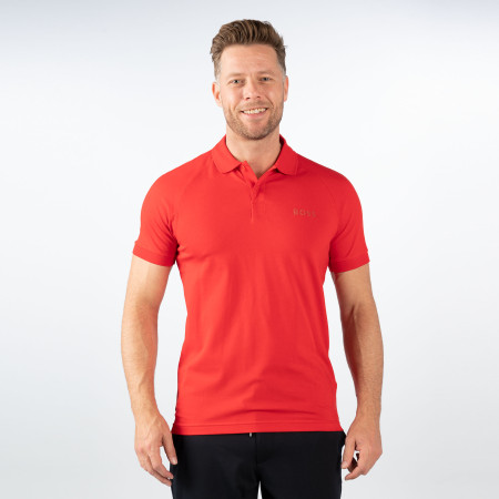 SALE % |  | Poloshirt - Slim Fit - unifarben | Rot online im Shop bei meinfischer.de kaufen