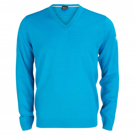 SALE % |  | Pullover - Regular Fit - V-Neck | Blau online im Shop bei meinfischer.de kaufen