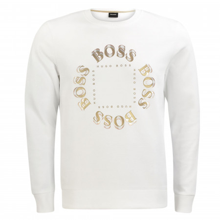 SALE % |  | Sweatshirt - Regular Fit - Salbo Circle | Weiß online im Shop bei meinfischer.de kaufen