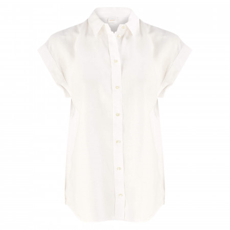 SALE % |  | Bluse - Loose Fit - Hemdkragen | Weiß online im Shop bei meinfischer.de kaufen