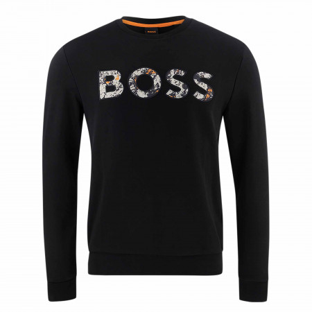 SALE % | Boss Casual | Sweatshirt - Regular Fit - Weboss | Schwarz online im Shop bei meinfischer.de kaufen