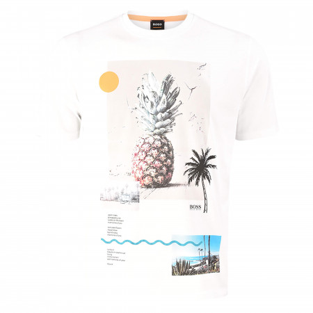SALE % |  | T-Shirt - Regular Fit - Teecher 3 | Weiß online im Shop bei meinfischer.de kaufen