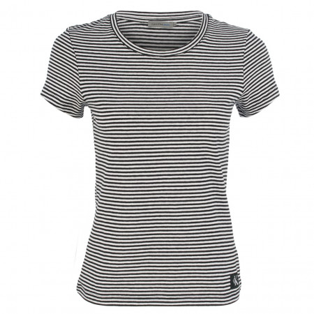 SALE % |  | T-Shirt - Regular Fit - Stripes | Schwarz online im Shop bei meinfischer.de kaufen