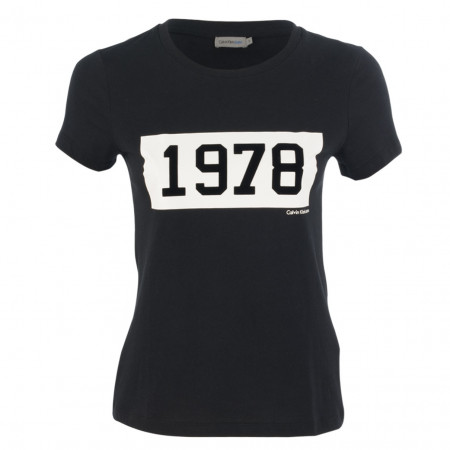 SALE % | Calvin Klein Jeans | T-Shirt - Regular Fit - Frontprint | Schwarz online im Shop bei meinfischer.de kaufen