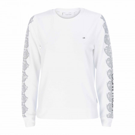 SALE % | Calvin Klein | Sweatshirt - Regular Fit - Print | Weiß online im Shop bei meinfischer.de kaufen