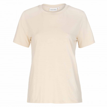 SALE % | Calvin Klein | T-Shirt - Regular Fit - Crewneck | Beige online im Shop bei meinfischer.de kaufen