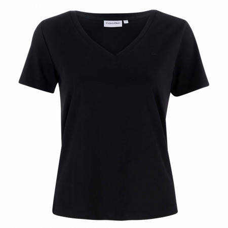 SALE % | Calvin Klein | T-Shirt - Regular Fit - V-Neck | Schwarz online im Shop bei meinfischer.de kaufen