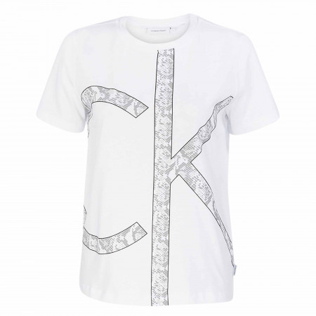 SALE % | Calvin Klein | T-Shirt - Regular Fit - Print | Weiß online im Shop bei meinfischer.de kaufen