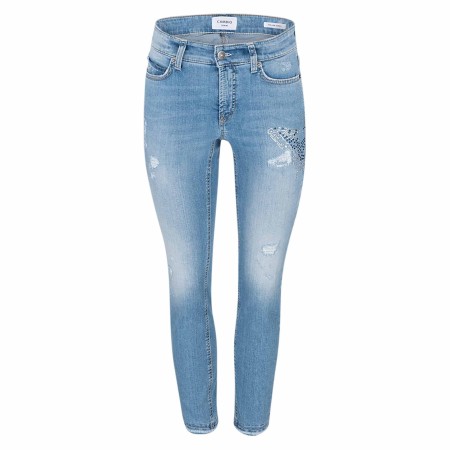 SALE % | Cambio | Jeans - Slim Fit - Paris cropped | Blau online im Shop bei meinfischer.de kaufen