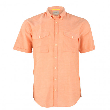 SALE % | camel active | Freizeithemd - Comfort Fit - Button Down | Orange online im Shop bei meinfischer.de kaufen