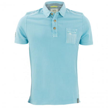 SALE % | camel active | Poloshirt - Regular Fit - Brusttasche | Blau online im Shop bei meinfischer.de kaufen
