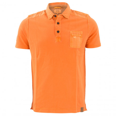 SALE % | camel active | Poloshirt - Regular Fit - Brusttasche | Orange online im Shop bei meinfischer.de kaufen