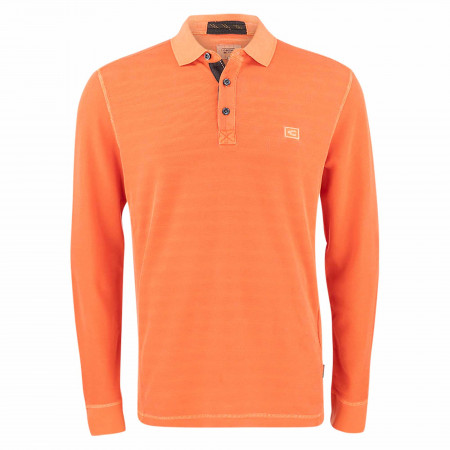 SALE % | camel active | Poloshirt - Regular Fit - unifarben | Orange online im Shop bei meinfischer.de kaufen