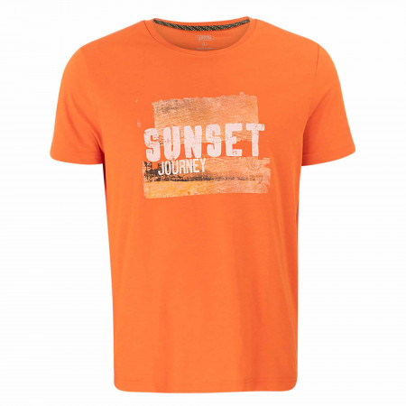 SALE % | camel active | T-Shirt - Regular Fit - Print | Orange online im Shop bei meinfischer.de kaufen