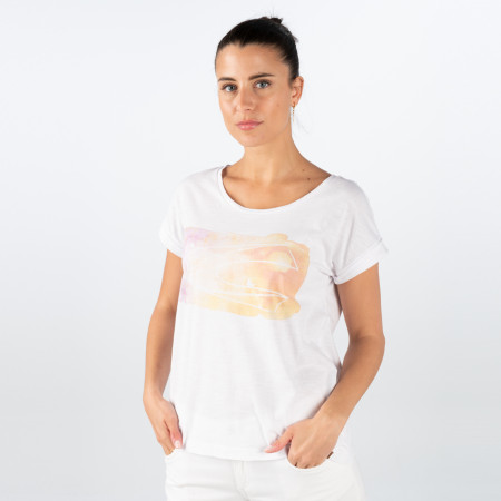 SALE % | camel active Women | T-Shirt - Regular Fit - Print | Weiß online im Shop bei meinfischer.de kaufen