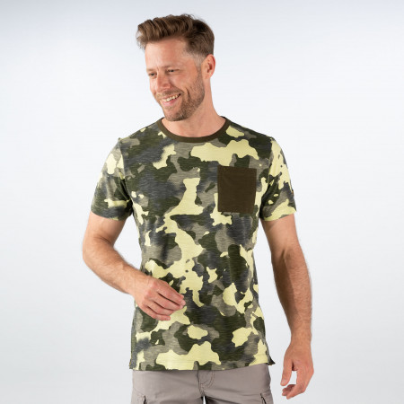 SALE % | camel active | T-Shirt - Regular Fit - Print | Grün online im Shop bei meinfischer.de kaufen