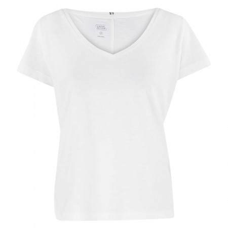 SALE % | camel active Women | T-Shirt - Regular Fit - V-Neck | Weiß online im Shop bei meinfischer.de kaufen